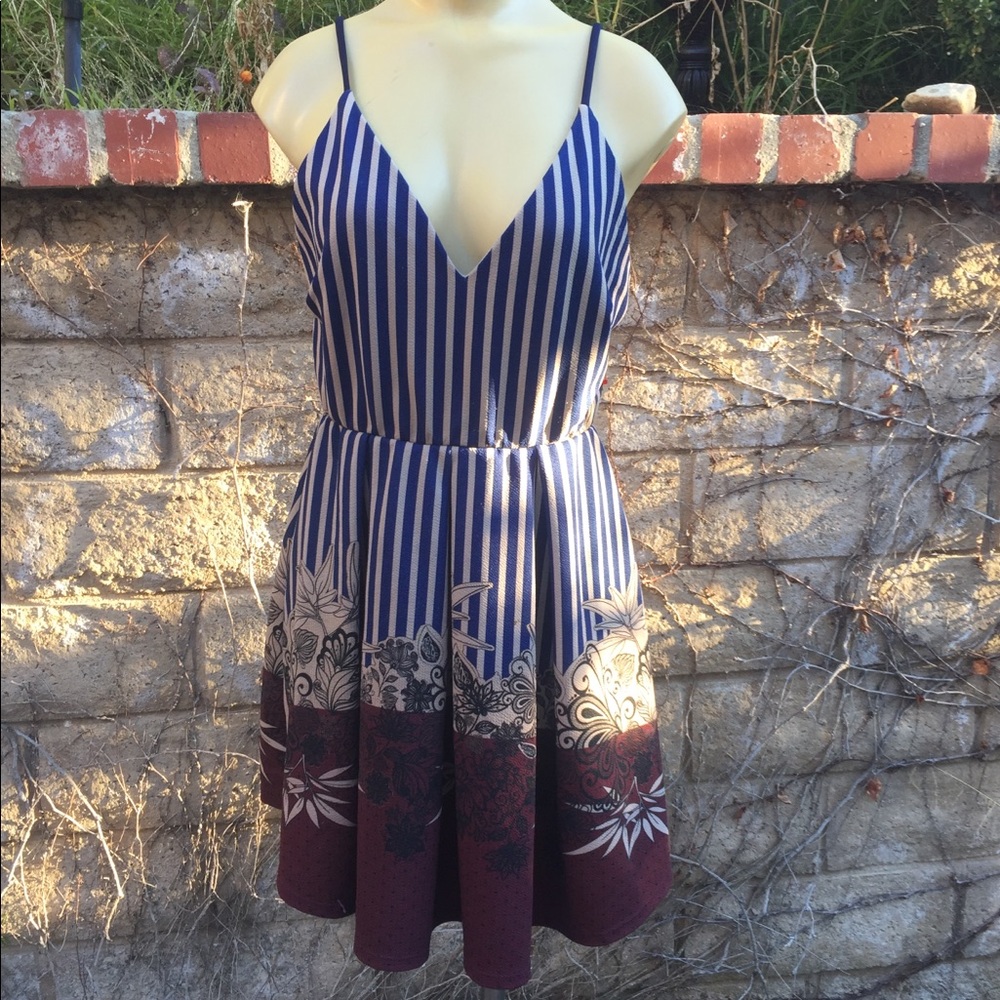 Olive Tree elaborate cocktail dress M